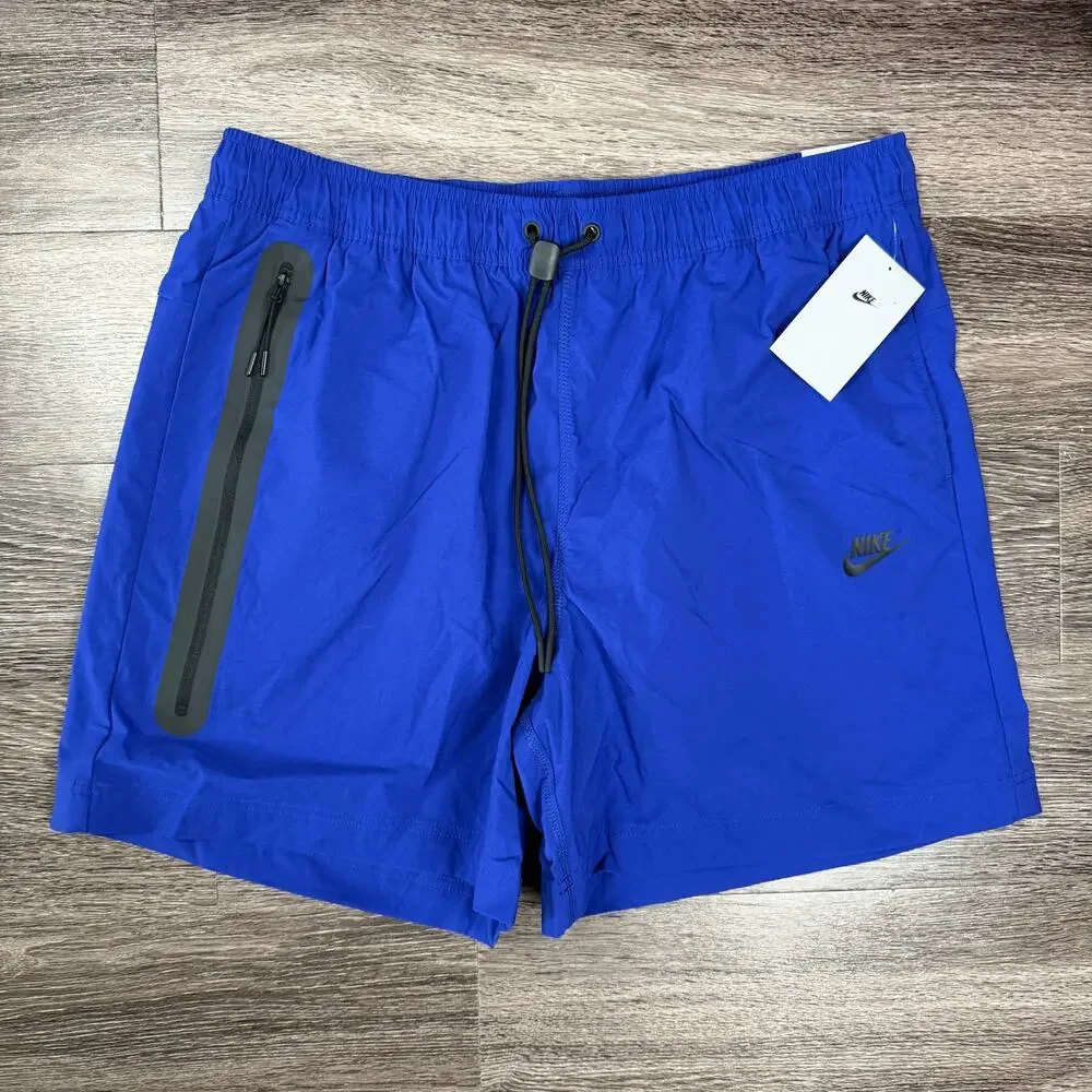 Nike Sportswear Tech Woven Shorts HQ0470-539 Deep Night Blue Men’s XL